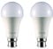 TEKLED® A60 DIMMABLE LED Bulbs | B22 Bayonet Cap | Energy Saving 12W Light Bulb 100W Incandescent Bulb Equivalent | 2700K 1020LM | 2-Pack | Warm White