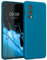kwmobile Hülle kompatibel mit OnePlus Nord 2 5G Hülle - Silikon Handy Case - Handyhülle weiche Oberfläche - kabelloses Laden - Karibikblau