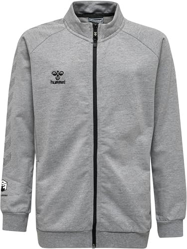 HUMMEL hmlMOVE GRID COTTON ZIP JACKET KIDS