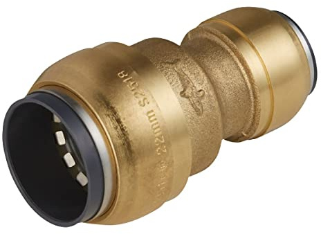 Sealey SBA2822 28mm x 22mm Reducing Coupling, Brass