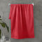 Catherine Lansfield Zero Twist Cotton 90x140 cm Bath Sheet Pair Red