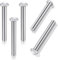 5 Pezzi 50 x 6 mm Rivetti in Alluminio Rivetti Solidi con Testa Tonda Piena Rivetto di Fissaggio Svasati per Pala Forchetta Rastrello Maniglia Riparazione Giardino