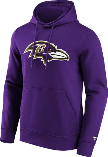 Baltimore Ravens NFL Hoodie Sweatshirt Kapuzenpullover ** Primary Logo Graphic ** (as3, Alpha, x_l, Regular, Regular)