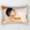 BTS Merchandise weiches rechteckiges Kissen Jungkook Jimin V Suga Jin JHope Rap Monster Home 45 x 45 cm