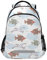 Sea Mew and Fish Schulrucksack für Jungen Mädchen Mittelschule Grundschule Büchertaschen, mehrfarbig, Einheitsgröße