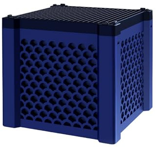 Hodeffior Wasseraufbereitungs Aktivkohle Aquarium Würfel, Aktivkohle Wasseraufbereitungsfilter, 11,5 x 11 x 11,5 cm, Vorratstank, Aquarium Wasserreiniger, Würfel für Teiche, Aquarien
