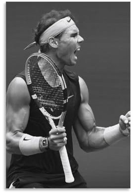 Rafael_Nadal Poster, Grand Slam Tennisspieler, Retro-Poster, Leinwand, Wandkunstdrucke, Poster, Foto, Gemälde, Poster, Raumdekoration, 30 x 45 cm