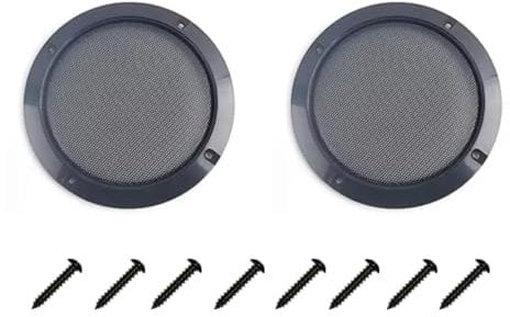 2Pcs 6.5 inch Speaker Grille, Car Audio Speaker Cover Mesh Grill, 6.5 inch Speaker Grill, Speakers, Ceilings, Car Audio Systems, Speaker Covers