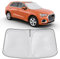 SONRUIJIE Parasol Coche,Parasol Coche Delantero para Au.di Q3 2019-2025,Protección Solar UV para Automóvil Y Protección contra El Calor Solar,Accesorios para Automóvil En Verano,Plegable