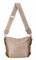 Damen Tasche Shopper Hobo Bags Crossbody Schultertasche Umhängetasche Handtasche Gürteltasche Crossover Kunst Leder Rosegold V1