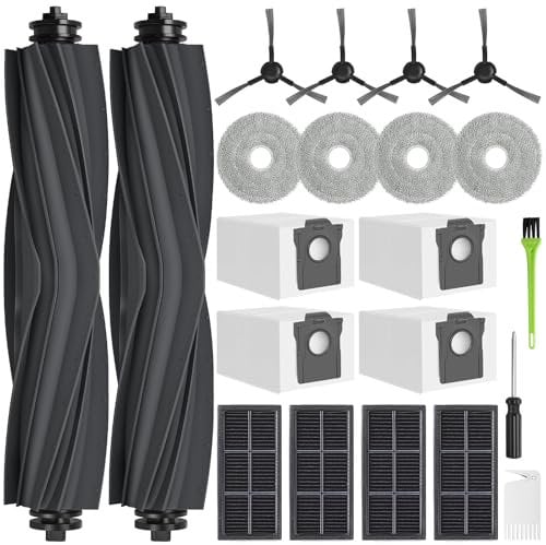 DrRobor Zubehörset für Dreame Saugroboter, Kompatibel mit L10s Ultra Gen 2, L10s Pro Ultra Heat, X30 Ultra und Mova E30 Ultra, OEM-Qualitätsersparnisse
