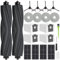 DrRobor Recambios para Dreame L10s Pro Ultra Heat/L10s Ultra Gen 2/X30 Ultra/Mova E30 Ultra | 2 Cepillos Principales, 4 Bolsas para el Polvo, 4 Filtros HEPA, 4 Cepillos Laterales, 4 Paños Mopa