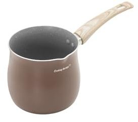 KASANOVA 1 pentola da 12 cm – terapia di cottura marrone, bachelite in alluminio pressato
