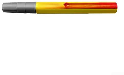 Präzisions-Lackstift für iPhone 17 Pro Max, Reparatur von Kratzern und abgesplitterten Kanten (orange)