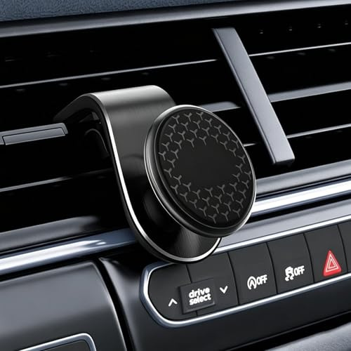 QIZUN Magnetic Car Phone Mount Suitable for Dacia Duster 3 2024 2025 2026, Car Phone Holder Air Vent Mobile Phone Stand Handsfree Cradle,Black
