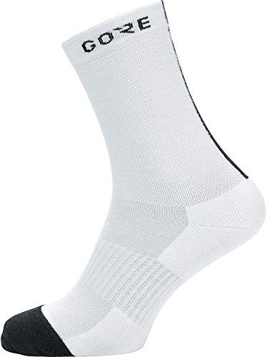 GORE WEAR M Unisex Thermo Socken, Größe: 41-43, Farbe: Weiß/Schwarz