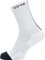 GORE WEAR M Unisex Thermo Socken, Größe: 41-43, Farbe: Weiß/Schwarz