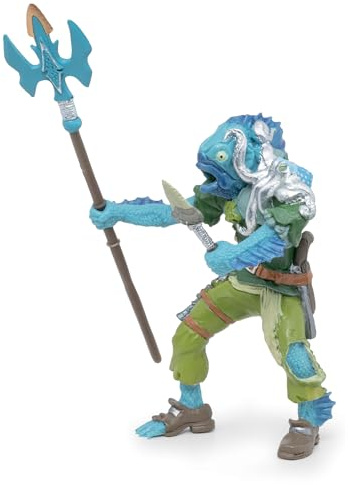 Papo - Realistische Mutantenfisch-Pirat-Figur - 3 Jahre + - Kollektion Piraten - Kreativspiel fantastisches Abenteuer - Geschenkidee Spielzeug für Mädchen und Jungen