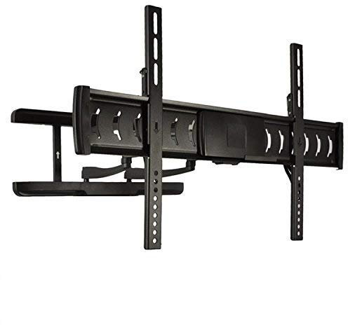 AUNA LDA03-466 staffa TV LED LCD supporto a parete orientabile doppio braccio con cavo HDMI (25 KG, VESA, 3 livelle integrate)