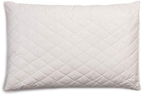Giraffenland Coussin à l´épeautre Bio 40x60cm Tissu matelassé Blanc, Directement rempli de balles d´épeautre Issue de l´Agriculture Biologique contrôlée