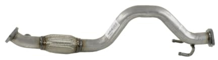 WALKER 10642 Abgasrohr ohne Anbauteile Vorne Kompatibel mit VW Golf 6 5K1 1K0253058HF 1K0253059QS 1K0254305K