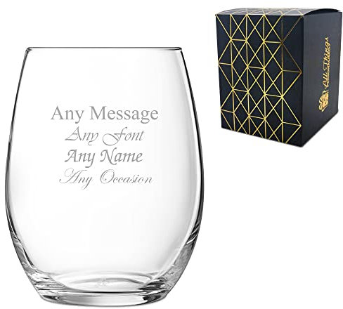 Personalised Engraved Primary Tumbler 12 3/4 oz Whiskey Glass Usher Best Man Wedding Gift