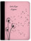 CreaDesign Customize A4 Zeugnismappe für Kinder - 26.7 x 32.7 x 1 cm, erweiterbar auf bis zu 20 Fächer, Sichtbuch ohne Klarsichthüllen, Rosa Pusteblume Design, Dokumentenmappe für Schüler