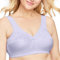 Glamorise MagicLift Cotton Support Wirefree Bra 1001 (Women's & Women's Plus) Lilac