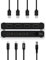 CalDigit Thunderbolt 4 Element Hub - Universal Multi-Port Hub, 4X Thunderbolt 4/USB4 Ports, 4X USB 3.2 Gen2 10Gb/s Ports, Single display up to 8K or Dual 4K 60Hz Displays, 60W Charging with 0.8m Cable