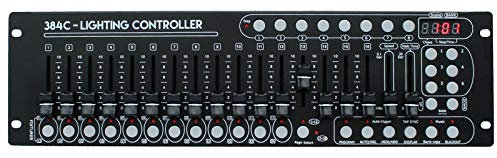 E-Lektron C-384C DMX Controller 24x 16-Kanal Licht Steuerpult Lichtsteuerung | 19 Rackeinbau-fähig