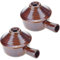 Set of 2 Roe & Moe Egg Cooker - Non-Stick, Ceramic Microwave Egg Poacher with Dome Chimney Lid- Savor the Joy of Culinary Adventures, from Poached Eggs to Delicious Soups with our Microwave Steamer