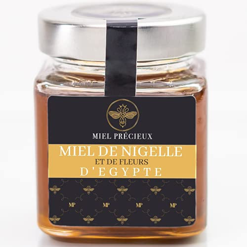 | Miel Précieux | Miel de Nigelle et de fleur d’Egypte | Habba Sawda |100% pur et naturel | 250g