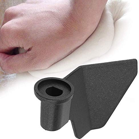 LANTRO JS Brotbackautomat Knethaken Kohlenstoffstahl Brotbackmaschine Kneading Paddle Antihaft-Knetklinge für Brotbackautomaten