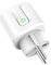 Tuya ZigBee Smart Plug, 20A UE Plug Sans Fil À Distance Prise, Smart Plug Minuterie, Smart Power Socket, commande vocale, Travail avec Alexa, Google Maison