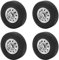 D12 Mini-Originalreifen, RC-Auto-Gummireifen, Kunststoffnaben, RC-Felgenzubehör für WPL D12mini-Upgrade-Teile