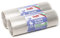 Gallo, Lot de 20 sacs poubelle en plastique recyclés, extrastrong, 80 x 120 cm, transparents