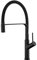 MIce - Grifo de cocina monomando para fregadero - flexible - elegante y resistente - Serie SENA Negro Mate - GCE022/NG