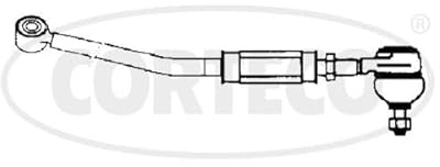 CORTECO 49396627 Cross Tie Rod STS_RA RENAU