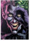 Displate Offiziell DC Comics MetallPoster Magnetische Befestigung Inklusive Lizenziert Bilder Hochwertiges Poster Batman Three Jokers - I see you 45 cm x 32 cm