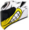 Integralhelm, Motorradhelm, modulare Motorradhelme für Unisex-Erwachsene, Streetbike, Cruiser, Roller, DOT-zugelassen D,S52-53CM