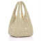 BABEYOND Pochette da donna – Borsa da sera scintillante con strass glitterati borsa portatile per feste, balli studenteschi, matrimoni, Oro, Taglia unica