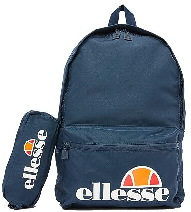 Ellesse Logo Backpack Rucksack (one size, navy)