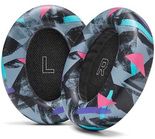 WC PadZ QC Ultra - Upgraded Replacement Earpads for Bose QuietComfort Ultra Made by Wicked Cushions | Enhanced Comfort & Thickness | Upgraded Memory Foam & Premium Materials | 90's Black