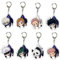 FAKKA Schlüsselanhänger Anime Gojo-Satoru Itadori Yuji Niedlicher Cartoon Acryl Schlüsselanhänger Anhänger Tasche Zubehör Schlüsselanhänger Ornament Geschenk für Mädchen Jungen 8 Stück