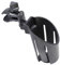 babycab Getränkehalter schwarz - passend für Kinderwagen, Buggy und Fahrrad - Einstellbarer Winkel mit Arretierung (360° Rotation) - 8,7(B) x 14(H) cm, Ø 7 cm - aus ABS und Metall