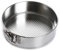 BirnePower Springform Backform Kuchenform Tortenform mit Flachboden Käsekuchenform Blechform Zinkblech Silber Rund 20 cm