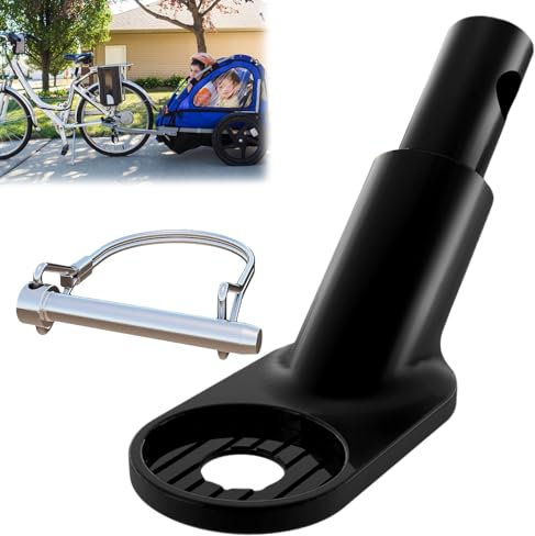 Roinaid Qeridoo Kupplung1PCS,Anhängerkupplung Fahrrad,Fahrrad Anhängerkupplung,Fahrradanhänger Kupplung,Croozer Kupplung,Kesser Fahrradanhänger,Anhänger Zubehör Traktionskopf.