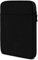 moex Custodia per tablet Samsung Galaxy Tab A9 con cerniera e scomparto per accessori, in nylon tessuto morbido imbottito, custodia protettiva minimalista Dash Case, nero