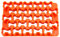 Emporte-pièce en Os de Chien, 25 Pièces, Friandises pour Chien, Emporte-pièce en Plastique Réutilisable, Facile à Nettoyer, Emporte-pièce en Os pour Pâte, Pain grillé