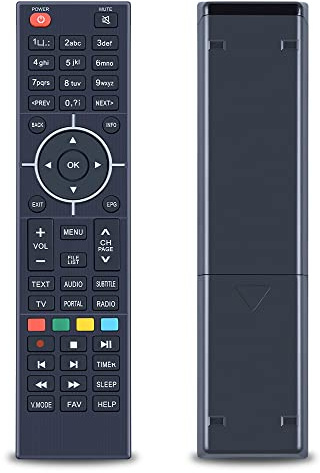 TCNOUMT Ersatzfernbedienung Passend für Zgemma Star 4K Satellitenempfänger HS H2H H2S H4 H5 H7 H7C H7S H9S H52S H32TC H52TC ZMMA2